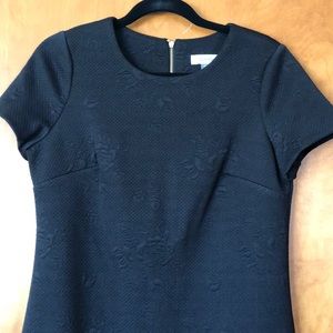 CK Floral Embossed Shift Dress